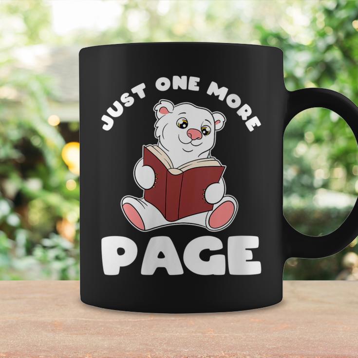 Polar Bear And Books Just One More Page Graphic Print Coffee Mug Gifts ideas Polar Bear And Books Just One More Page Graphic Print Coffee Mug Gifts ideas