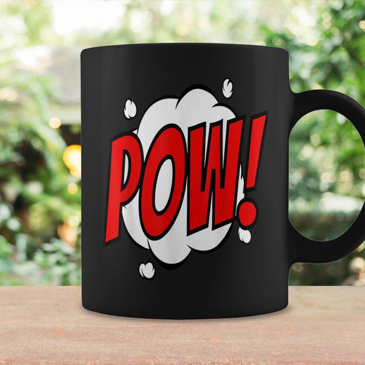 POW Comic Art Book Superhero Bubble Cartoon T-Shirt Graphic Print Coffee Mug Gifts ideas POW Comic Art Book Superhero Bubble Cartoon T-Shirt Graphic Print Coffee Mug Gifts ideas
