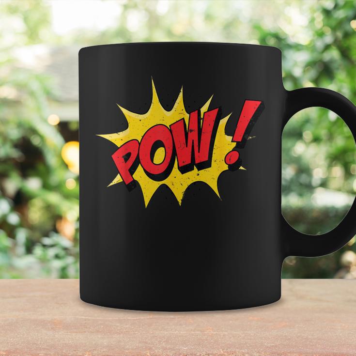 POW Comic Book Cartoon Pop Art Graphic Print Coffee Mug Gifts ideas
