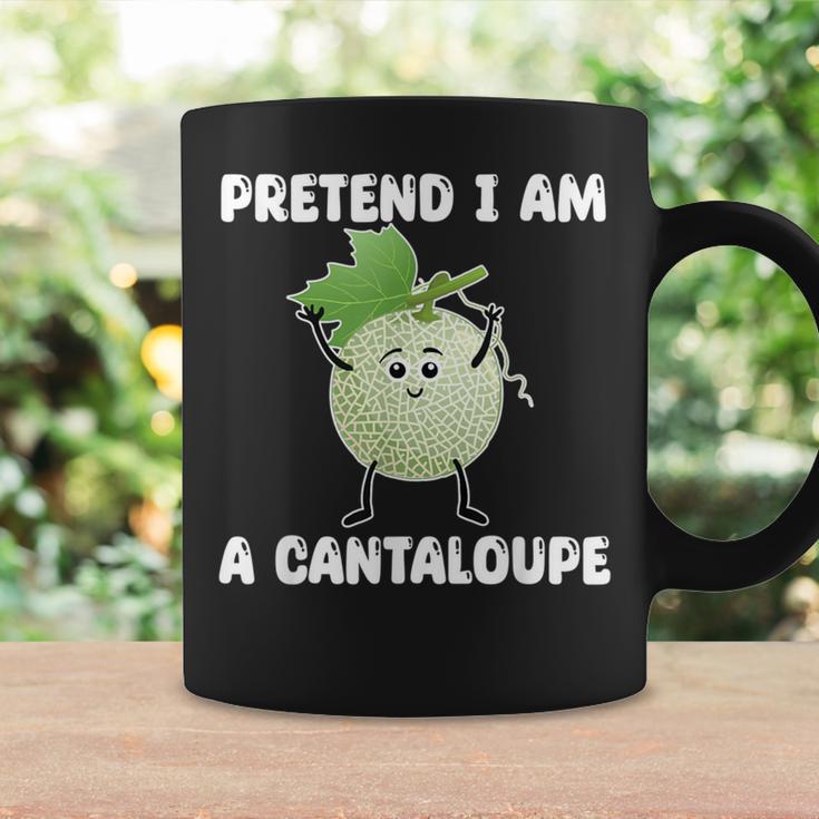 Pretend I Am A Cantaloupe メロン コスチューム マスクメロン コーヒーマグ ギフトのアイデア