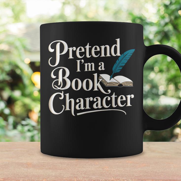 Pretend I'm A Book Character Graphic Print Coffee Mug Gifts ideas