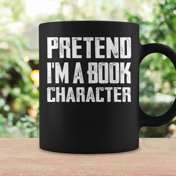 Pretend I'm A Book Character Easy Costume For Halloween Graphic Print Coffee Mug Gifts ideas