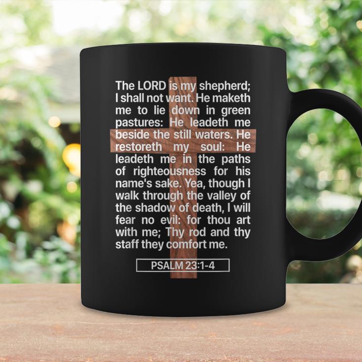 Psalm 23 The Book Of Psalms 23 Graphic Print Coffee Mug Gifts ideas