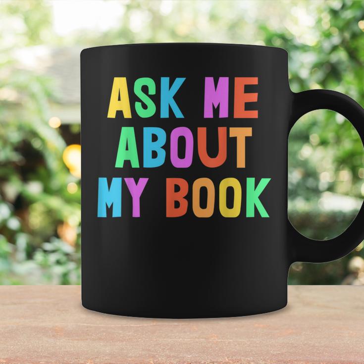 Published Author Squad Writing Crew Ask Me About MY BOOK Graphic Print Coffee Mug Gifts ideas
