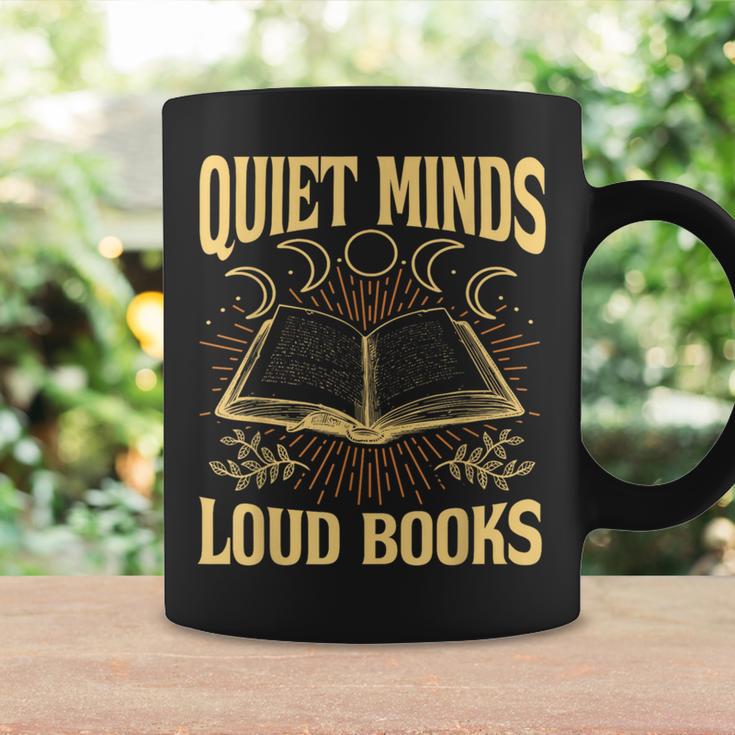 Quiet Minds Loud Books Introvert Reader Book Lover Graphic Print Coffee Mug Gifts ideas Quiet Minds Loud Books Introvert Reader Book Lover Graphic Print Coffee Mug Gifts ideas