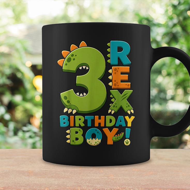 Rawr I'm 3 Three Rex Dinosaur 3Rd Birthday Boy Party コーヒーマグ ギフトのアイデア