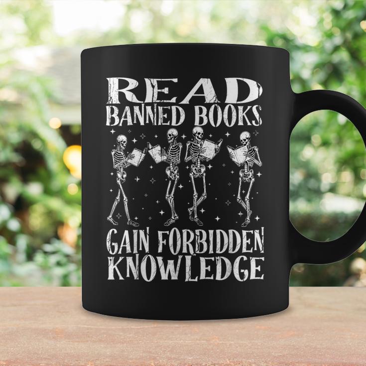 Read Banned Book Lover Skeleton Reading Librarian Halloween Graphic Print Coffee Mug Gifts ideas Read Banned Book Lover Skeleton Reading Librarian Halloween Graphic Print Coffee Mug Gifts ideas