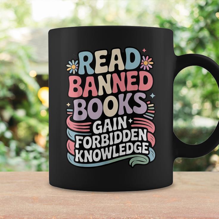 Read Banned Books Gain Forbidden Knowledge Book Enthusiasts Graphic Print Coffee Mug Gifts ideas Read Banned Books Gain Forbidden Knowledge Book Enthusiasts Graphic Print Coffee Mug Gifts ideas