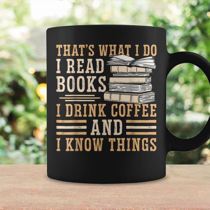 I Read Books I Drink Coffee And I Know Things Graphic Print Coffee Mug Gifts ideas I Read Books I Drink Coffee And I Know Things Graphic Print Coffee Mug Gifts ideas
