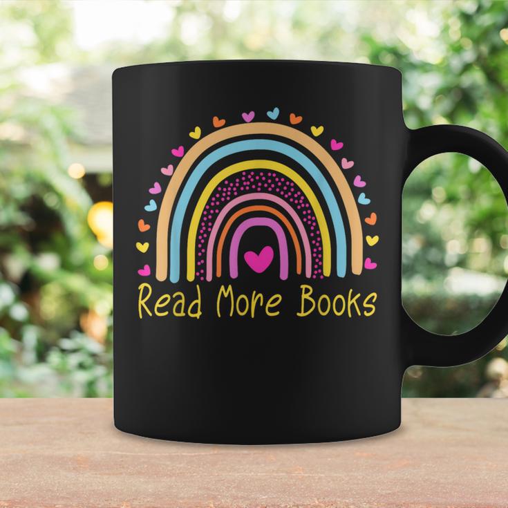 Read More Books English Teacher Rainbow Graphic Print Coffee Mug Gifts ideas Read More Books English Teacher Rainbow Graphic Print Coffee Mug Gifts ideas