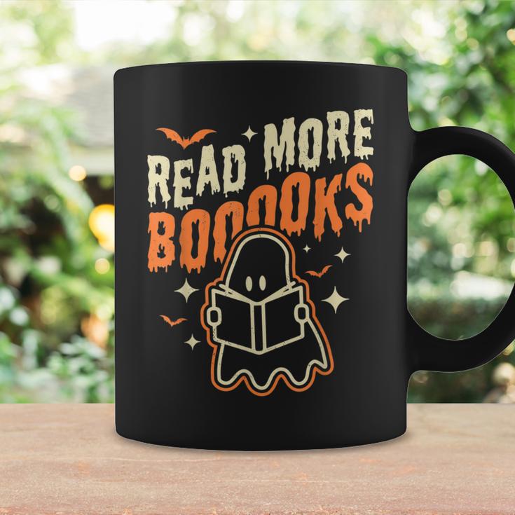 Read More Books Halloween Cute Ghost Boo Librarian Teacher For Men Women Kids Graphic Print Coffee Mug Gifts ideas