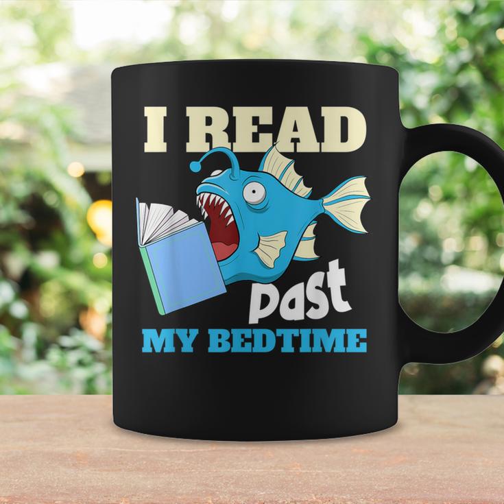 I Read Past My Bed Time Book Reading Anglerfish Librarian Graphic Print Coffee Mug Gifts ideas I Read Past My Bed Time Book Reading Anglerfish Librarian Graphic Print Coffee Mug Gifts ideas
