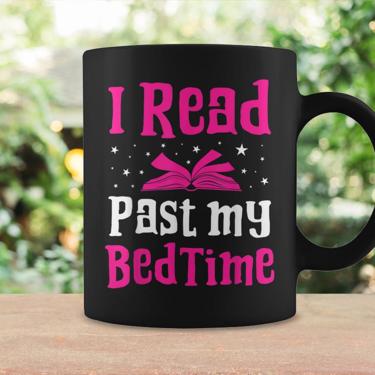 I Read Past My Bedtime Books Lover Bookworm Bookaholic Graphic Print Coffee Mug Gifts ideas