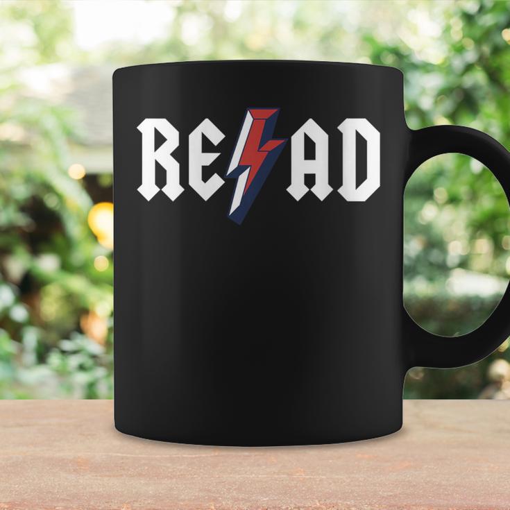 Read Rock N Roll Reading Rock Star Books Lover Graphic Print Coffee Mug Gifts ideas