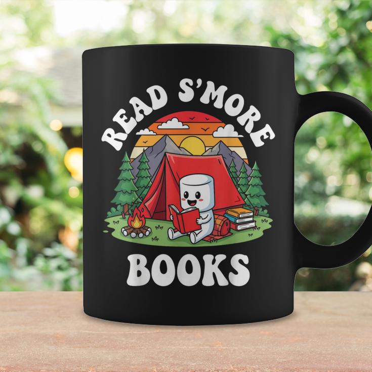 Read S'More Books Camping Marshmallow Outdoor Reading Graphic Print Coffee Mug Gifts ideas