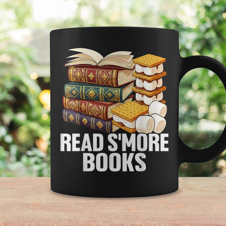 Read S'More Books Camping Themed Literacy Night Graphic Print Coffee Mug Gifts ideas