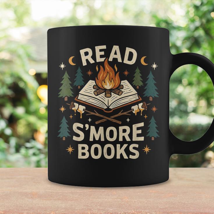Read S'More Books Cute Campfire Reading Book Lovers Graphic Print Coffee Mug Gifts ideas