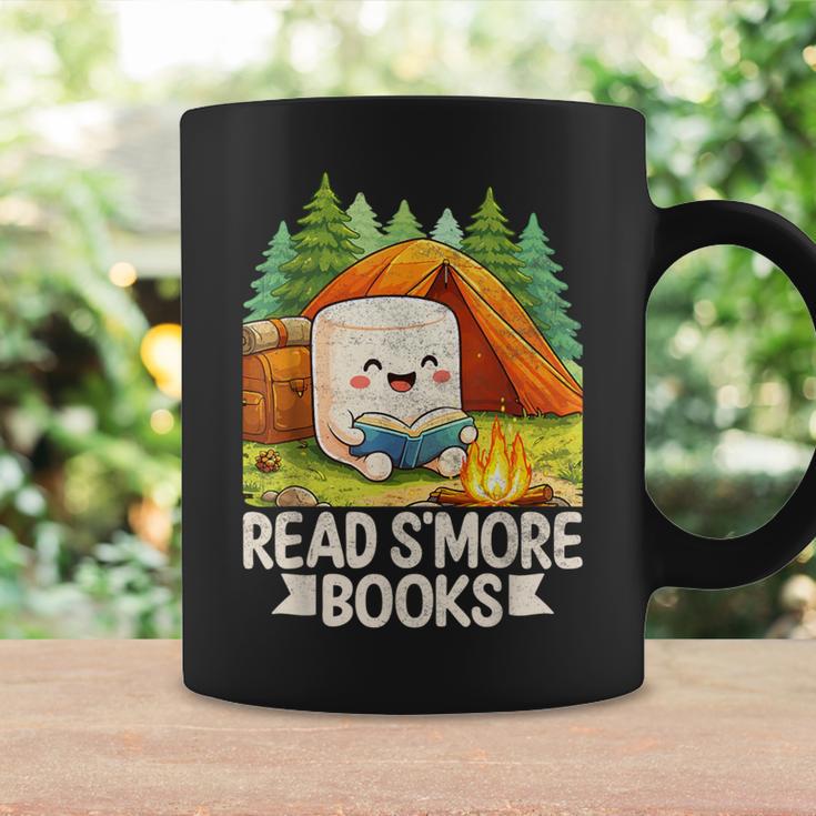 Read S'More Books Pun Camping Nature Lover Graphic Print Coffee Mug Gifts ideas