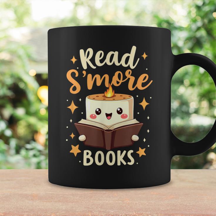 Read S'More Books Reading Campfire Camping Graphic Print Coffee Mug Gifts ideas