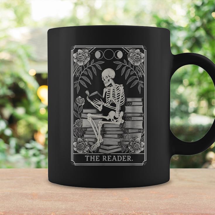The Reader – Gothic Book Lover Dark Academia Graphic Print Coffee Mug Gifts ideas