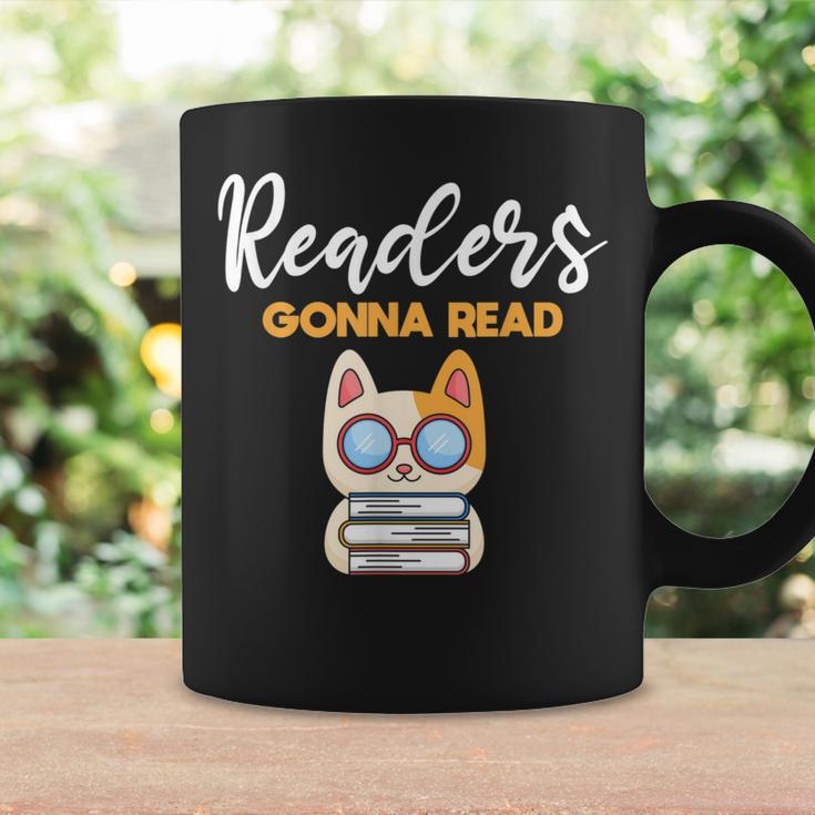 Readers Gonna Read Cat & Book Lover Graphic Print Coffee Mug Gifts ideas Readers Gonna Read Cat & Book Lover Graphic Print Coffee Mug Gifts ideas