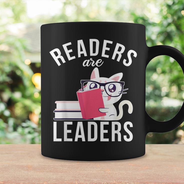 Readers Are Leaders Book Reading Graphic Print Coffee Mug Gifts ideas