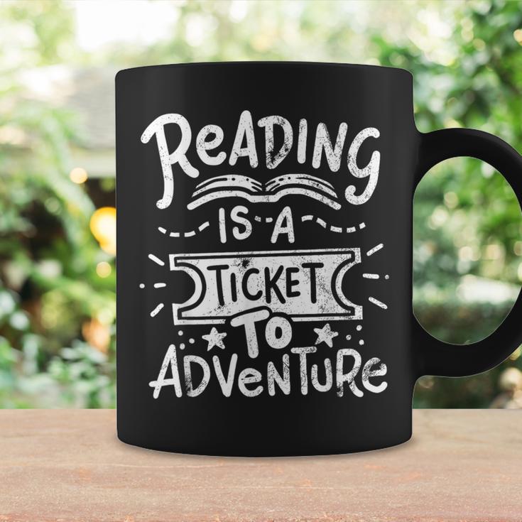Reading Adventure Bookworm Book Graphic Print Coffee Mug Gifts ideas