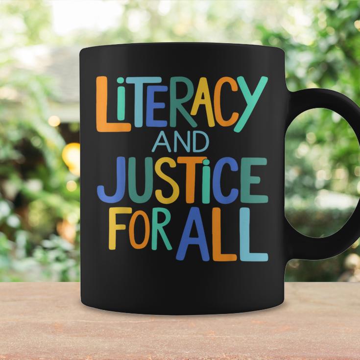 Reading Book Club Literacy And Justice For All Librarian Graphic Print Coffee Mug Gifts ideas