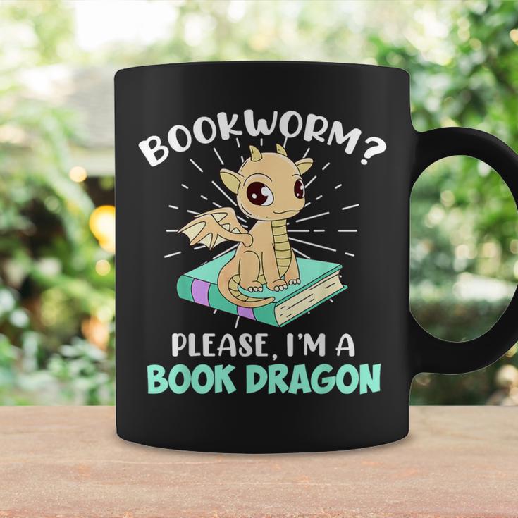 Reading Books Bookworm I Am a Book Dragon Graphic Print Coffee Mug Gifts ideas