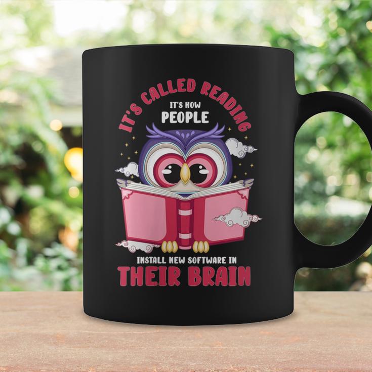 Reading Books Or It's Called Reading It's How People Install Graphic Print Coffee Mug Gifts ideas
