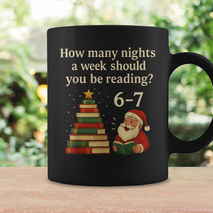 Reading Christmas Tree Book– Reading 6 7 Meme Graphic Print Coffee Mug Gifts ideas