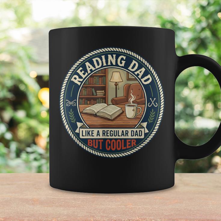 Reading Dad Books Coffee Library Relax Hobby Father's Day Graphic Print Coffee Mug Gifts ideas