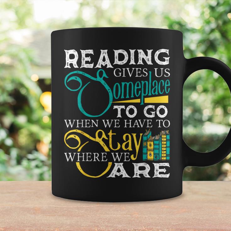 Reading Gives Us Someplace To Go Book Lover Teacher Bookworm Men Women Kids Graphic Print Coffee Mug Gifts ideas Reading Gives Us Someplace To Go Book Lover Teacher Bookworm Men Women Kids Graphic Print Coffee Mug Gifts ideas