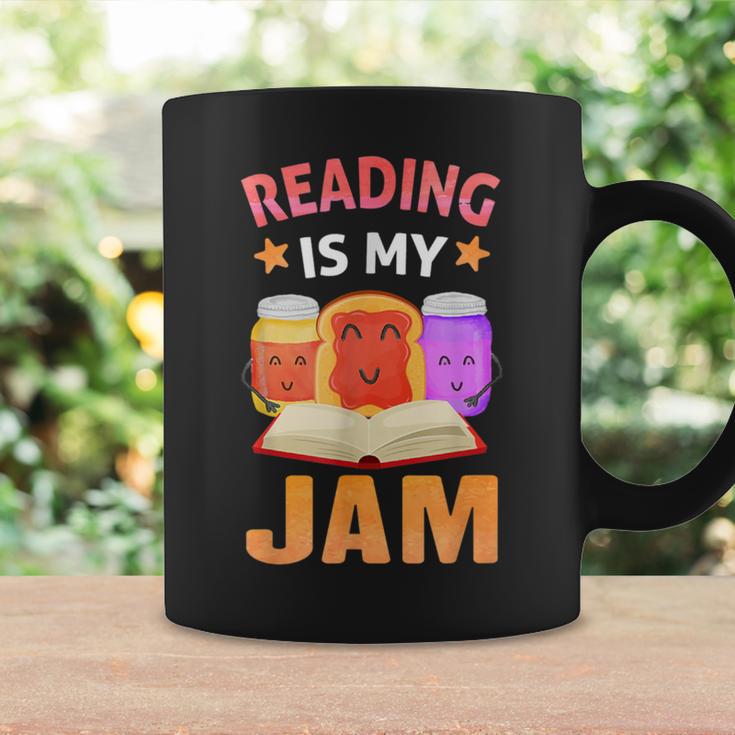 Reading Is My Jam I Love To Read Books Graphic Print Coffee Mug Gifts ideas