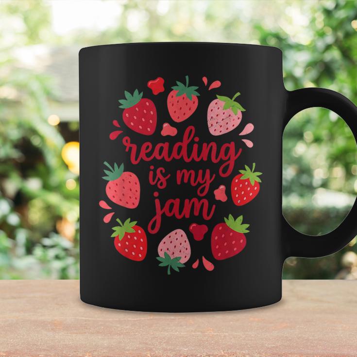 Reading Is My Jam I Love To Read Books Lover Girl Graphic Print Coffee Mug Gifts ideas