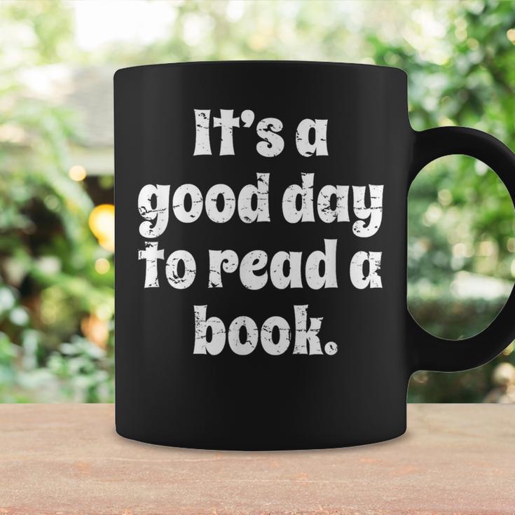 Reading Men Women Kids It's A Good Day To Read A Book Graphic Print Coffee Mug Gifts ideas