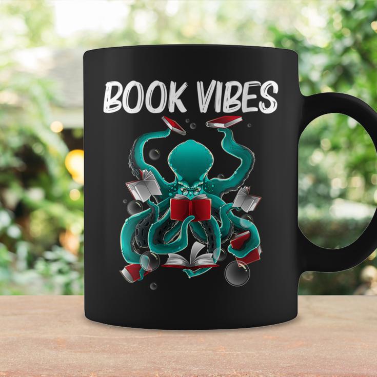 Reading For Men Women Octopus Books Geek Read Learning Graphic Print Coffee Mug Gifts ideas