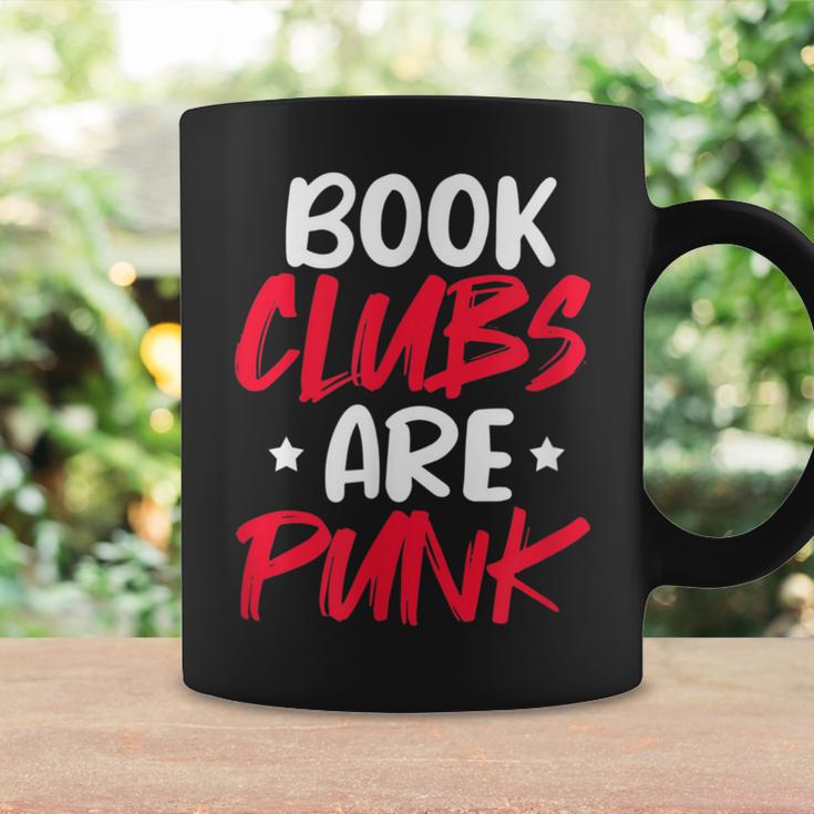 Reading Reader Bookworm Book Clubs Are Punk Graphic Print Coffee Mug Gifts ideas