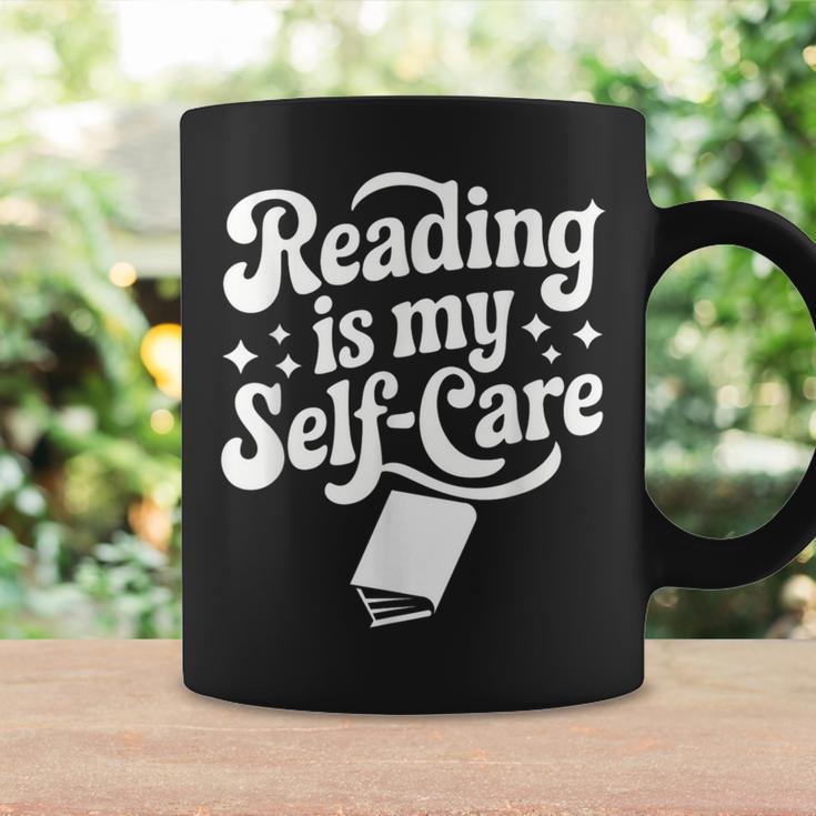 Reading Is My Self-Care Cozy Book Lover Tee Graphic Print Coffee Mug Gifts ideas