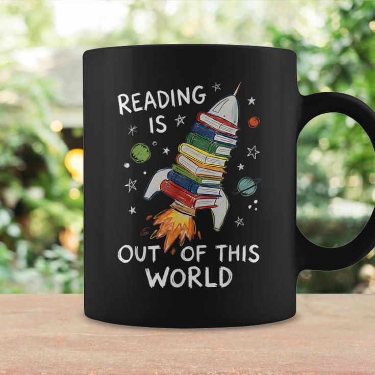Reading Is Out Of This World Book Rocket Space Teacher Graphic Print Coffee Mug Gifts ideas Reading Is Out Of This World Book Rocket Space Teacher Graphic Print Coffee Mug Gifts ideas