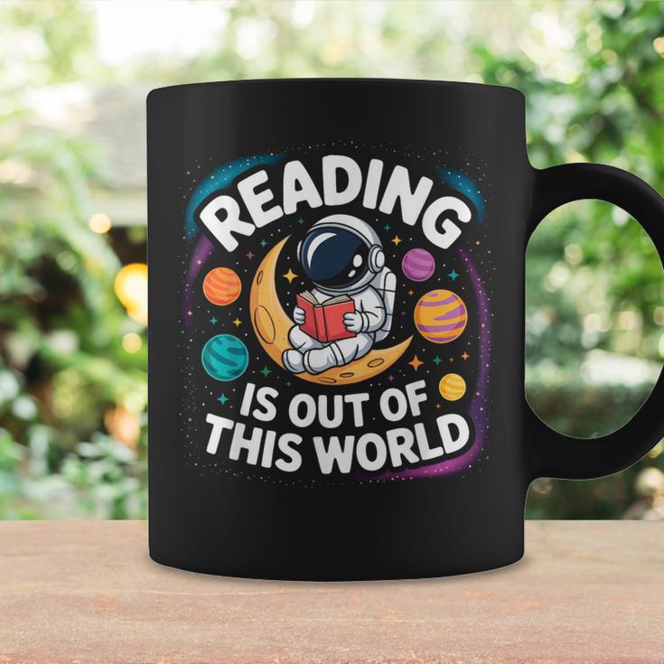 Reading Is Out Of This World Space Books Lover Graphic Print Coffee Mug Gifts ideas