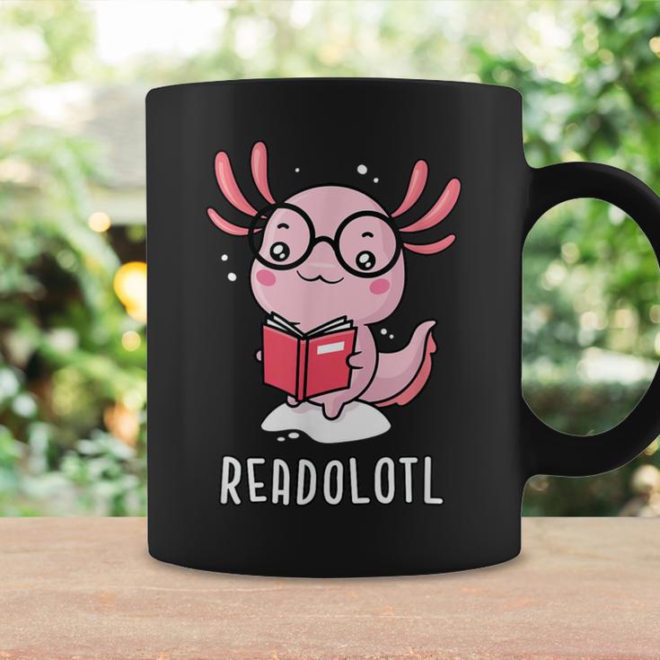 Readolotl Cute Axolotl Book Lover Graphic Print Coffee Mug Gifts ideas