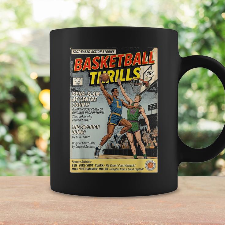 Retro Basketball Player Comic Book Style Dunker Graphic Graphic Print Coffee Mug Gifts ideas Retro Basketball Player Comic Book Style Dunker Graphic Graphic Print Coffee Mug Gifts ideas