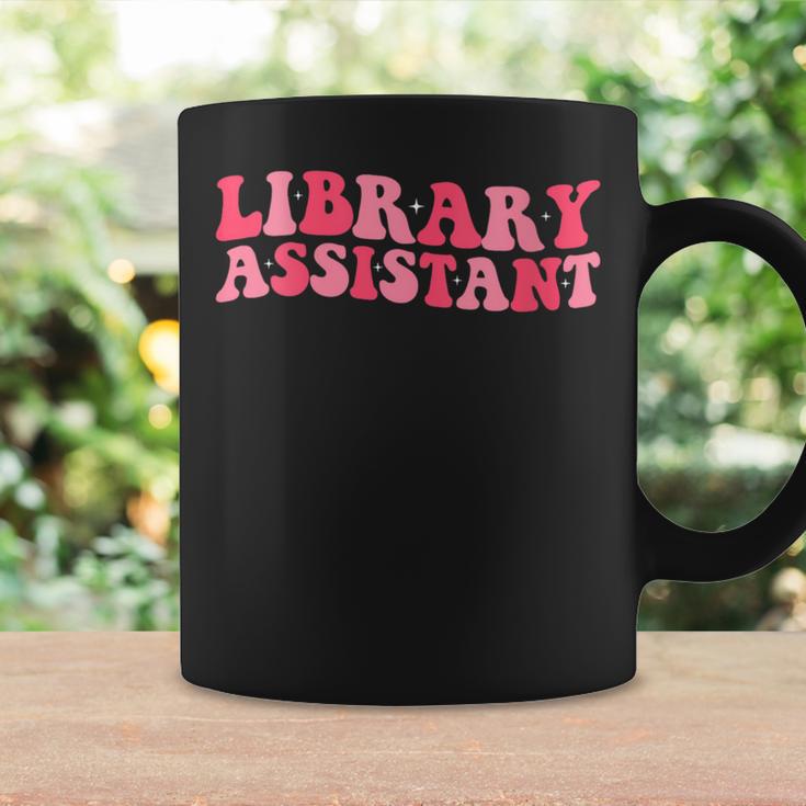 Retro Groovy Library Assistant Librarian Reader Books Graphic Print Coffee Mug Gifts ideas Retro Groovy Library Assistant Librarian Reader Books Graphic Print Coffee Mug Gifts ideas