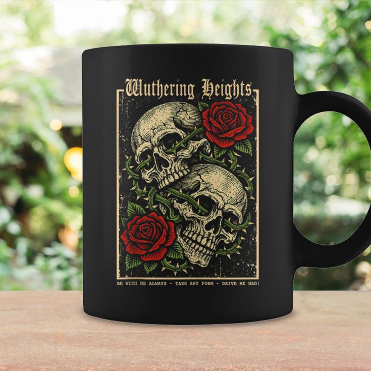 Retro Wuthering Heights Gothic Book Lover Classic Literature Graphic Print Coffee Mug Gifts ideas