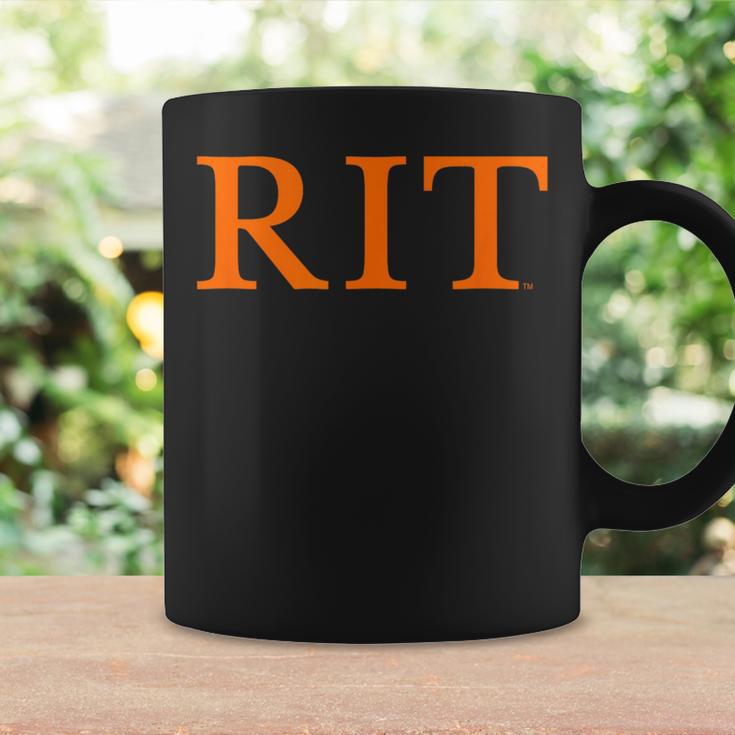 Rochester Institute Of Technology Rit Orange Type コーヒーマグ ギフトのアイデア