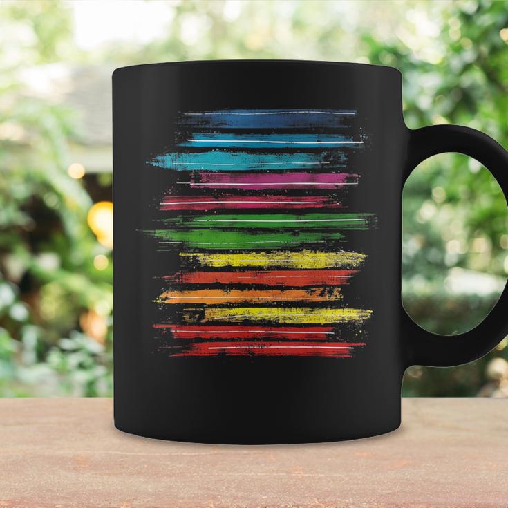 RtY Book Colorful Art Painting Graphic Motif Book Small Graphic Print Coffee Mug Gifts ideas