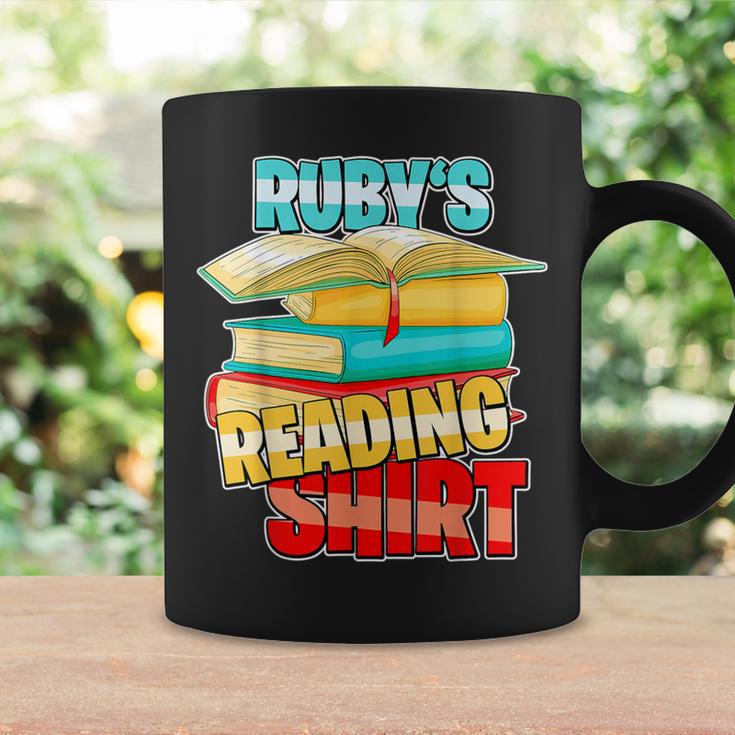 Ruby's Reading Shirt Personalized Book Reading Graphic Print Coffee Mug Gifts ideas Ruby's Reading Shirt Personalized Book Reading Graphic Print Coffee Mug Gifts ideas