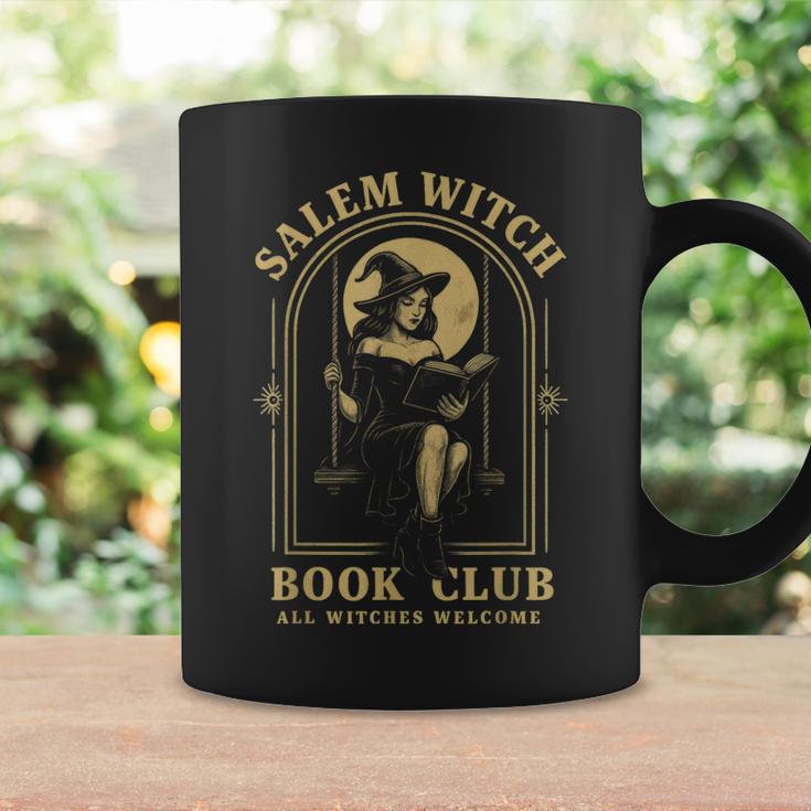 Salem Witch Book Club Bookish Halloween Full Moon Reader Graphic Print Coffee Mug Gifts ideas
