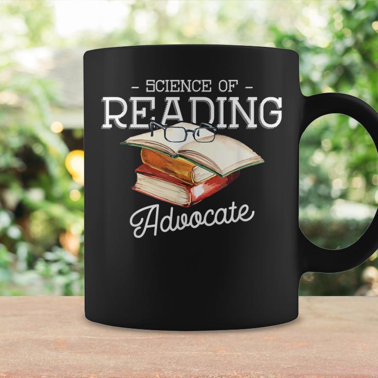 Science Of Reading Advocate Books Literature Book Reader Graphic Print Coffee Mug Gifts ideas